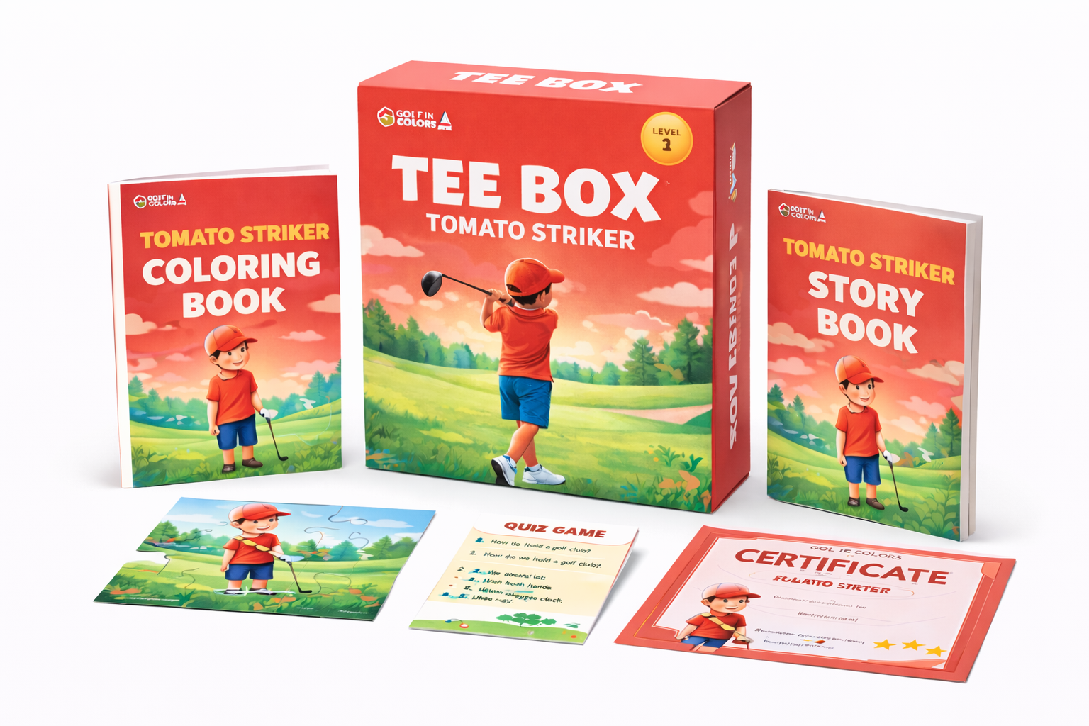 TEE BOX - TOMATO STRIKER